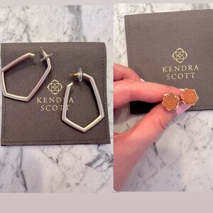 Kendra Scott Studs and gold earrings